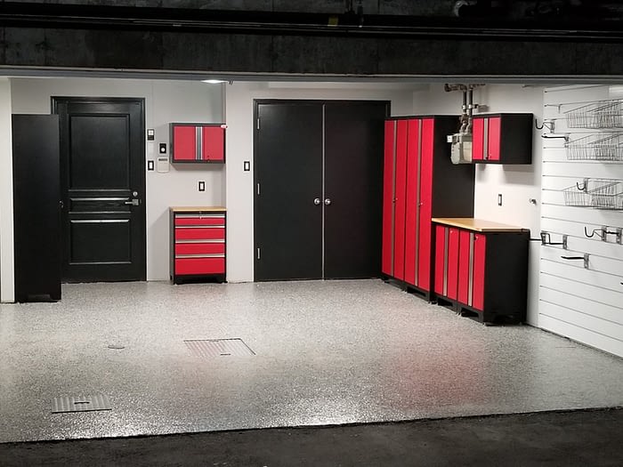 armoires modulaires garage